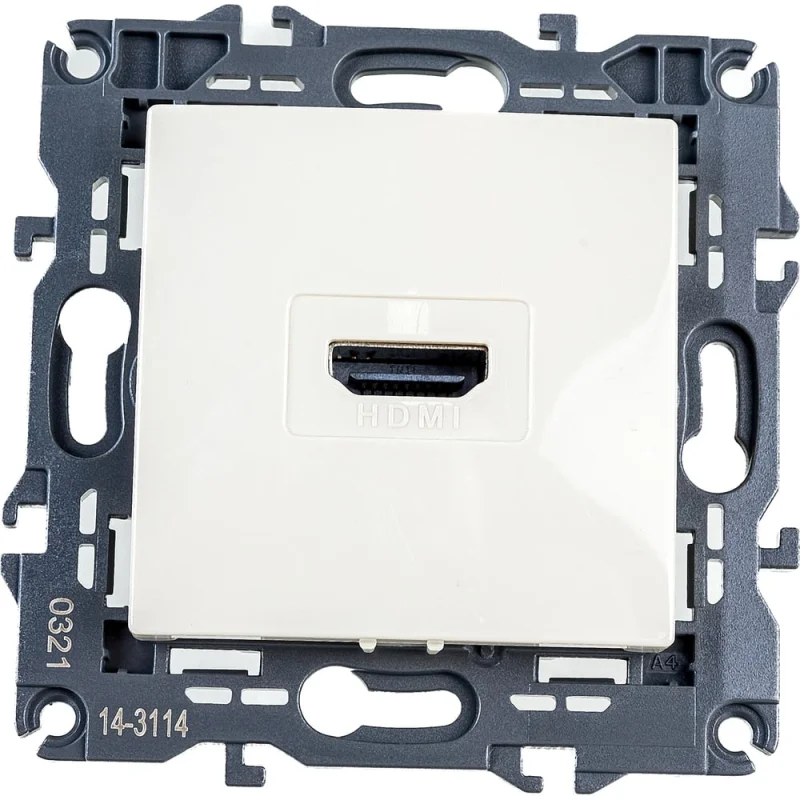 Π ΠΎΠ·Π΅ΡΠΊΠ° HDMI ΠΠ Π 14-3114-02 IP20, Elegance, ΡΠ»ΠΎΠ½ΠΎΠ²Π°Ρ ΠΊΠΎΡΡΡ Π0034333