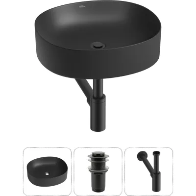 Набор Wellsee 3 в 1 Belle Spa 2.0 накладная раковина 45x42 см 20212541R