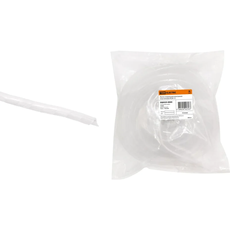 Пластиковая монтажная спиральная лента TDM ELECTRIC ЛСМ-12 10 м/упак SQ0525-0004