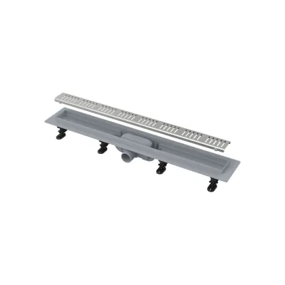 Водоотводящий желоб с порогами для перфорированной решетки Alcadrain APZ10-850M Simple 00022308 550537