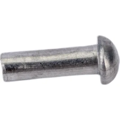 Алюминиевая заклепка с полукгруглой головой Tech-Krep 2,5х8 ГОСТ 10299-80 40 шт 144211
