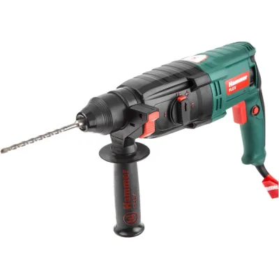 Перфоратор Hammer Flex 800 Вт, SDS+, 26 мм, 0-1245 об/мин, 2.6 Дж, 3 режима, кейс PRT800D