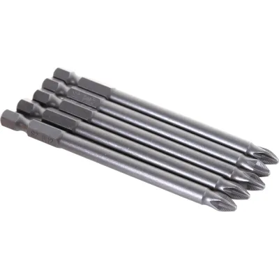 Бита (5 шт; PH2; 90 мм; 1/4" E6.3) Quadro Torsion 410290