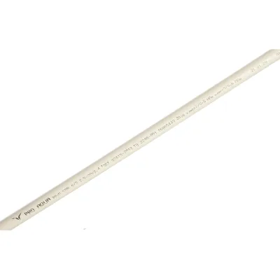 Труба PRO AQUA PP-R SDR 6 PN20 белая 2 м d-20 мм PA10208P