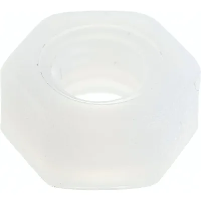 Шестигранная полиамидная (пластиковая) гайка DINFIX DIN 555, М6, 10 шт. 00-00001223