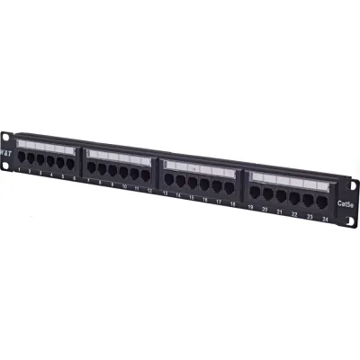 Патч-панель W&amp;T 19", 24 порта RJ-45 WT-2029A-KR-24 ports