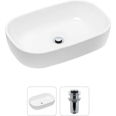 Накладная раковина для ванной Lavinia Boho Bathroom Sink Slim в комплекте 2 в 1 21520798
