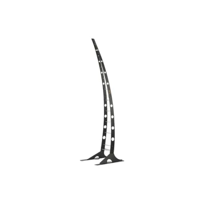 Мобильная подставка черная GIRAFFA HELIOSA HI DESIGN
