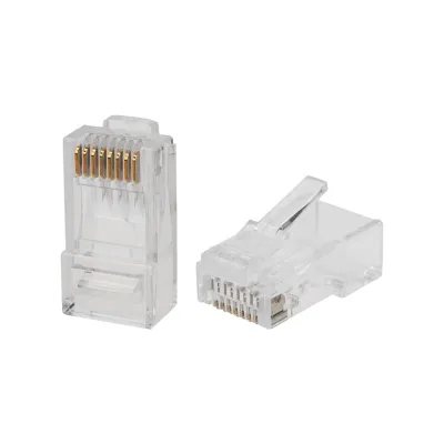 Разъем REXANT RJ-45(8P8C), под витую пару, UTP, CAT 6 05-1031-4