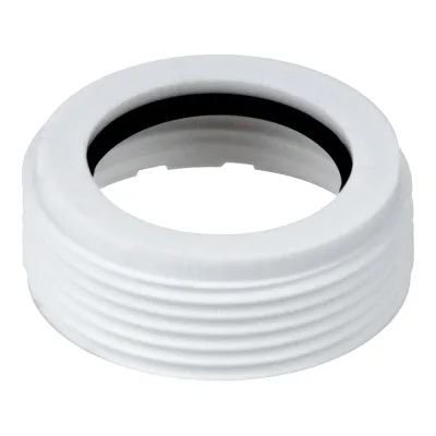 Переходник для сифона MasterProf 1.1/2" х 1.1/4" с резьбой, пластик ИС.110618