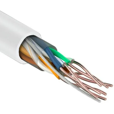 Витая пара U/UTP кат 5e 4х2х0.51 AWG24 Premium нг(А)-LSLTx 100м