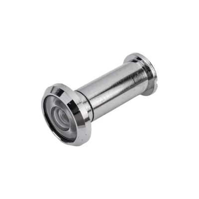 Дверной глазок HOME 70-90 мм, 200 град., пластик, цвет хром G7090200PLC