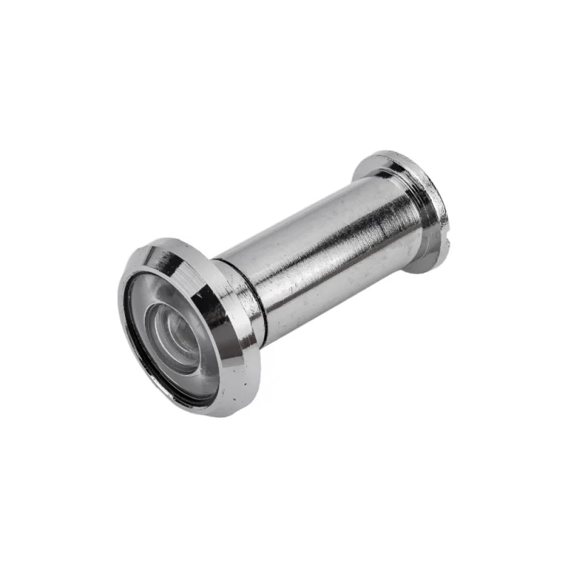 Дверной глазок HOME 70-90 мм, 200 град., пластик, цвет хром G7090200PLC