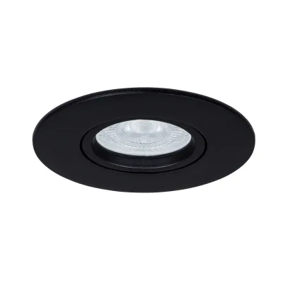 Светильник встраиваемый GU10 поворотный черный 35 Вт IP20 Arte Lamp Giro (A2867PL-1BK)