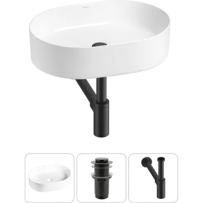 Набор Wellsee 3 в 1 Belle Spa накладная раковина 50x37 см 20212510R