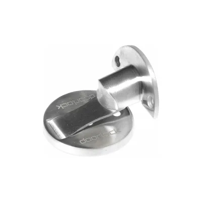 Дверной упор с магнитной фиксацией DOORLOCK DL DS005 SS напольный 60 мм 74235