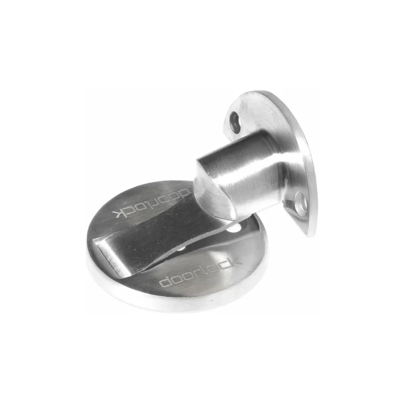Дверной упор с магнитной фиксацией DOORLOCK DL DS005 SS напольный 60 мм 74235