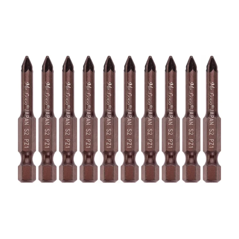 Бита PZ1, 50 мм, сталь - S2, 10 шт Mr. Logo A050PZ1-10