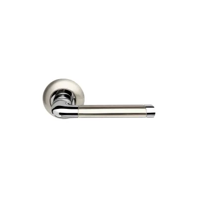 Раздельная ручка ARMADILLO (Stella LD28) SN/CP-3 матовый никель/хром TECH (кв. 8x140) R.LD54.Stella 31869