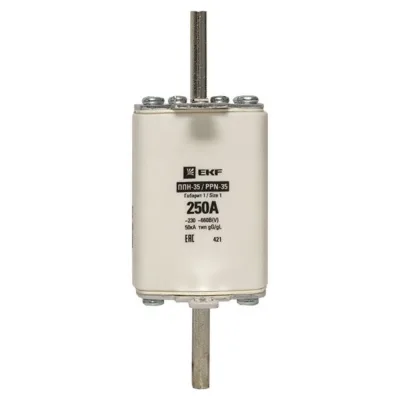 Вставка плавкая EKF ППН-35 250А 50 кА 660 В (fus-35/250)