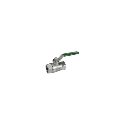 Шаровой кран Giacomini R250W латунь, хром, Ду 40, Ру35, ВР, рычаг R250WX027 007-5879