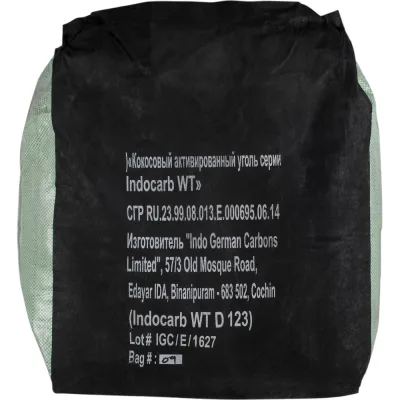Активированный уголь Гейзер indo german 12x30 (i.n. 950), 25кг/50л 40228