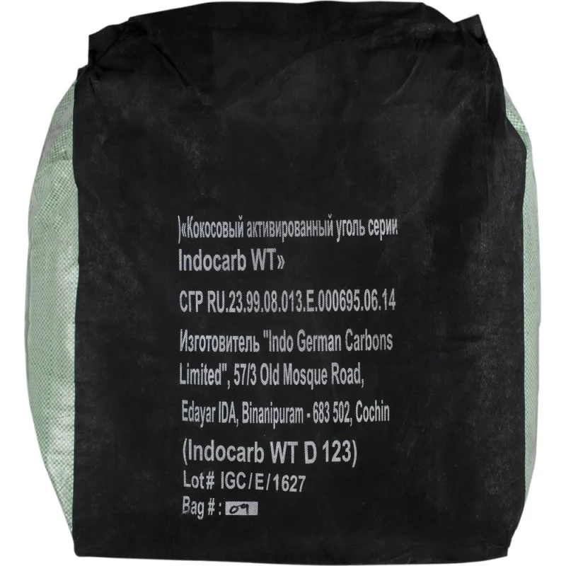 Активированный уголь Гейзер indo german 12x30 (i.n. 950), 25кг/50л 40228