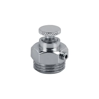 Ручной воздухоотводчик SR Rubinetterie 1/2 ретро, цвет хром, 0327-1500C000