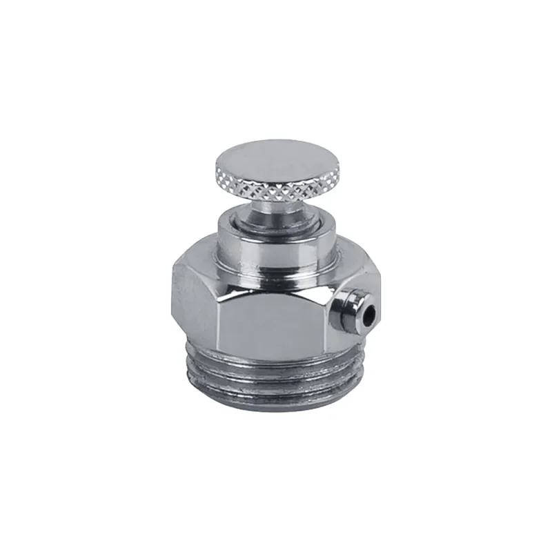 Ручной воздухоотводчик SR Rubinetterie 1/2 ретро, цвет хром, 0327-1500C000