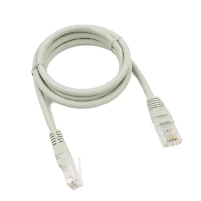 Патч-корд компьютерный UTP CAT5e 4х2х0,511 мм PVC Ripo Standart серый (5 м)
