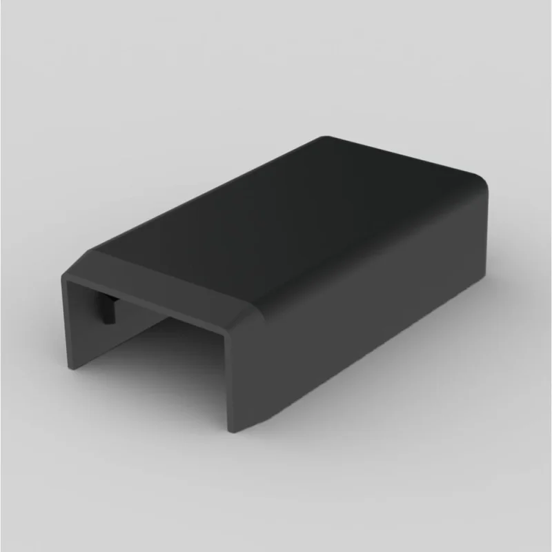 Накладка на стык KOPOS LHD 20x20 8622 (FB) (Цвет черный) комплект 2 шт 8622_FB