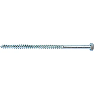 Шестигранный шуруп STARFIX 8x160 мм, цинк, DIN 571, 30 шт. SMC3-61831-30