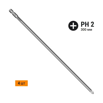 Бита COREBIT (PH2х300 мм; карта; E6.3) NOX 335230-1