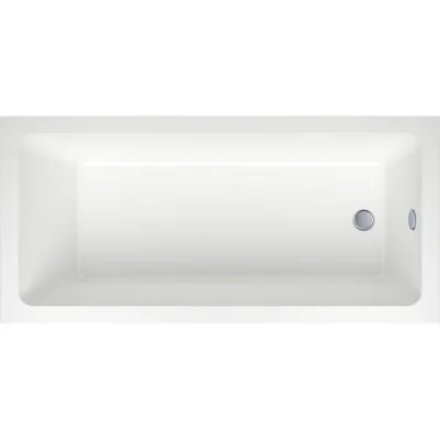Акриловая ванна Wellsee FreeDom 165x80 см в наборе 2 в 1 231102001
