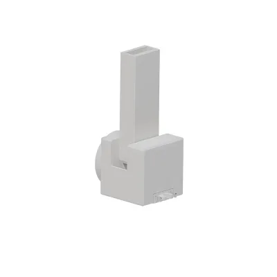 Стеновое крепление для магнитного шинопровода прямое Arte Lamp Rapid белое (A615033H)