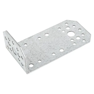 Уголок крепежный STARFIX асимметричный, 65x130x50 мм, KUAS белый цинк SMP-43143-1