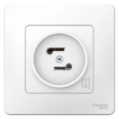 Π ΠΎΠ·Π΅ΡΠΊΠ° FM-ΡΠ°Π΄ΠΈΠΎ Systeme Electric Blanca Π²ΡΡΡΠ°ΠΈΠ²Π°Π΅ΠΌΠ°Ρ Π±Π΅Π»Π°Ρ (BLNPS000011)