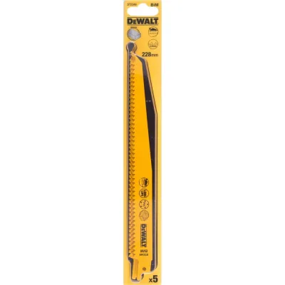 ΠΠΎΠ»ΠΎΡΠ½ΠΎ DEWALT DT2349, ΠΏΠΎ Π΄Π΅ΡΠ΅Π²Ρ Π΄Π»Ρ ΡΠ°Π±Π΅Π»ΡΠ½ΡΡ
ΠΏΠΈΠ» Π±ΠΈΠΌΠ΅ΡΠ°Π»Π»ΠΈΡΠ΅ΡΠΊΠΎΠ΅, BiM, 228x4.2 ΠΌΠΌ, S1111DF, 5 ΡΡ DT2349-QZ