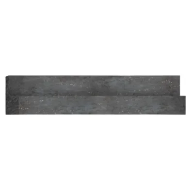 Рейка для панелей из экополимера ударопрочная 61х21х2900 мм Decomaster D305-1632G-18 серая