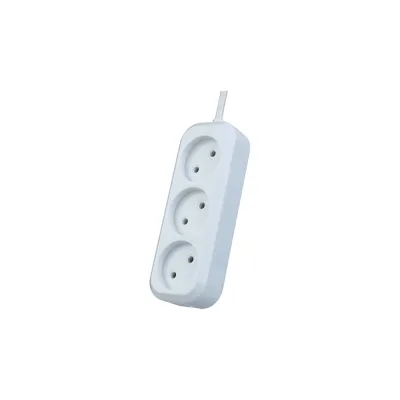Сетевой удлинитель PERFEO без заземления RU POWER 7 м 3 розетки белый 30 013 088