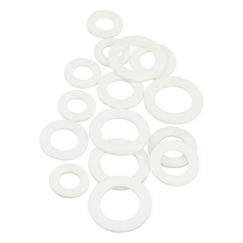 Набор сантехнических прокладок для воды MPF 1/2", 3/4", 1" (резина, набор 15 шт.) ИС.131222