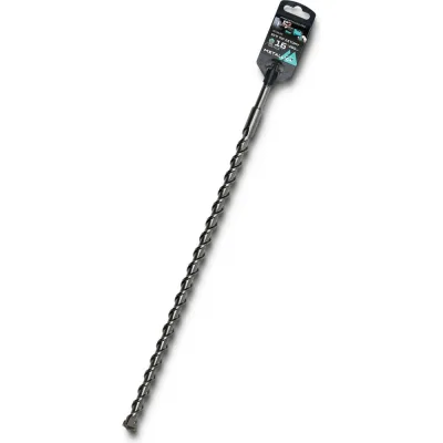 Бур по бетону SDS-plus 16x460x400 мм, напайка с центром, 2 спирали METALLICA Optima 904640
