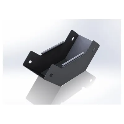 Угол внутренний (подъем) CABLIDERTRAYS замковый 90 град, оцинкованный ЛМЗП-100х100-1,0-90