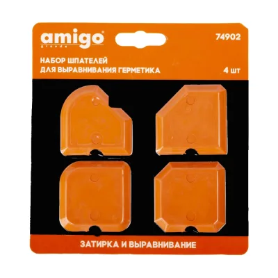 Набор шпателей для выравнивания Amigo 4 шт 74902