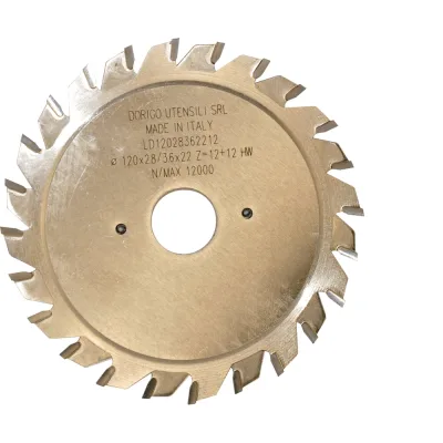 Диск пильный Dorigo подрезной регулируемый 120x2.8-3.6/2.2x22 Z=12+12 LD12028362212