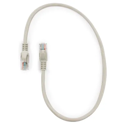 Патч-корд Cablexpert UTP кат.6, 0.5м, литой, многожильный серый PP6U-0.5M