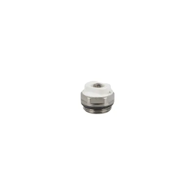 Ручной воздухоотводчик SR Rubinetterie 1/2", никель 0001-1500N000