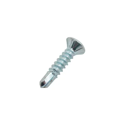 Саморез Daxmer оконный 3,9x19 бел.цинк,сверло 1000 шт 00-00462821