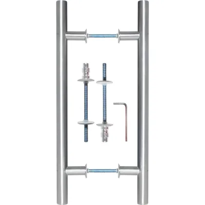 Дверная ручка скоба прямая DOORLOCK  DL PHS11/25/2ст/300/450 SS 73656