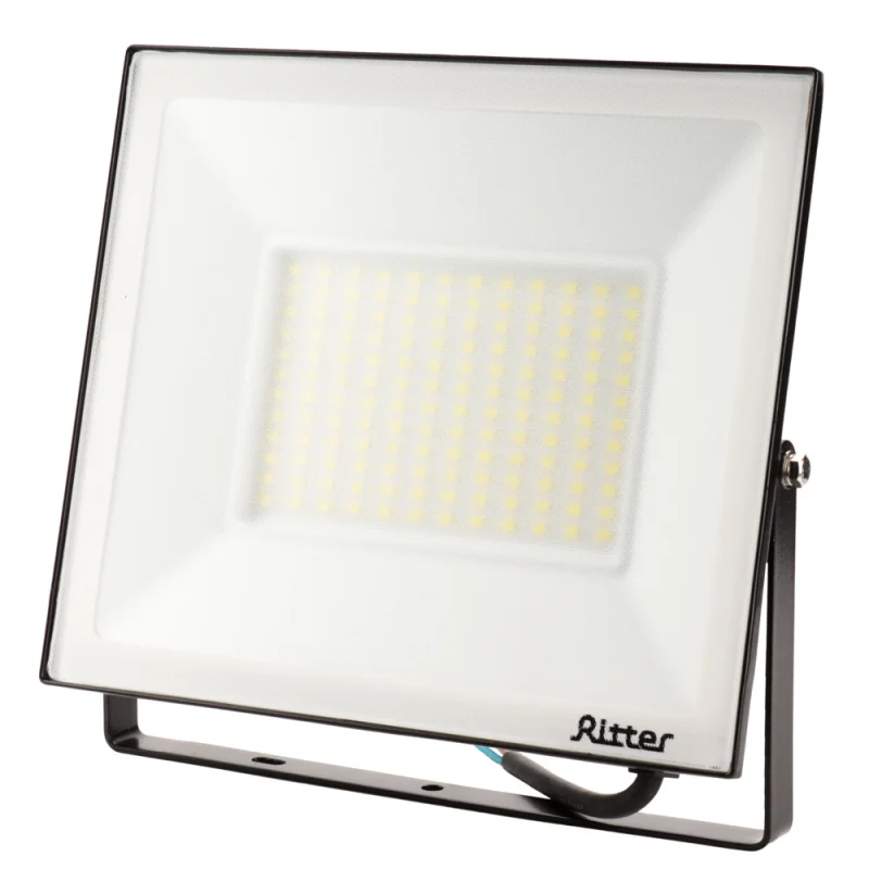 Прожектор светодиодный Ritter Profi 2700К 100 Вт IP65 черный